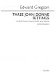 Three John Donne Settings: Vocal SATB (Novello) Archive