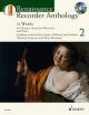 Renaissance Recorder Anthology Vol.2 32 Works For Descant Recorder & Piano Book & CD