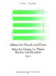 Album For Piccolo & Piano Vol.2 (Brewer, Arr Wye)