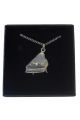 Gift: Necklace/Pendant: Piano Pewter