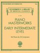 Schirmer's Library Of Musical Classics Volume 2110: Piano Masterworks - Early Intermediate
