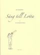 Sang Till Lotta (in Bb Major): Trombone & Piano