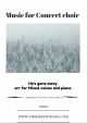 He's Gone Away: Satb: Vocal And Piano