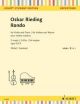 Rondo G Major Op.22/3 : Violin And Piano (Schott)