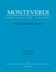 Vespro Della Beata Vergine: Vocal Score (Barenreiter)