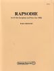 Rhapsodie For Alto Sax And Piano Op.108b (Shawnee)