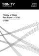 Trinity College London Theory Of Music Past Paper (2016) Grade 1