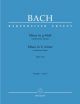 Mass G Minor BWV 235 "Lutheran Mass 3" Vocal Score (Barenreiter)