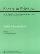Sonata In Eb Major BWV 1031 Sop Or Tenor Sax & Piano (Presser)