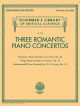 Three Romantic Piano Concertos: Greig/Schuman/Rachmaninoff (Schirmer)