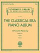 Schirmer's Library Of Musical Classics Volume 2120: The Classical Era Piano Album