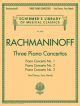 Three Piano Concertos: Nos. 1, 2, And 3: 2 Pians 4 Hands (Schirmer)