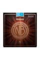 D'Addario Acoustic Guitar Nickel Bronze Balanced Tension Light 12-52