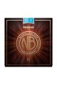 D'Addario Acoustic Guitar Nickel Bronze 12 String Light 10-47