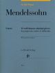 At The Piano - Mendelssohn 13 Original Pieces In Progressive Order Of Difficulty (Henle)