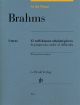 At The Piano - Brahms 15 Original Pieces In Progressive Order Of Difficulty (Henle)
