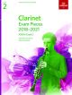 OLD STOCK SALE ABRSM Clarinet Exam Grade 2 2018–2021: Pieces & Download