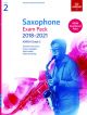 OLD STOCK SALE ABRSM Saxophone Exam Pack Grade 2 2018–2021: Pieces & Download