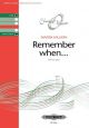 Remember When: SATB & Piano (Choral Vivace)