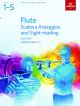 ABRSM Flute Scales & Arpeggios And Sight-Reading Grades 1–5 From 2018