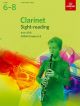 ABRSM Clarinet Sight-Reading Tests Grades 6–8 From 2018