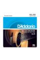 D'Addario Acoustic Guitar EJ11 80/20 Bronze Light 12-53