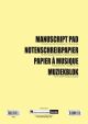 Manuscript: 12 Stave Pad  A4 100 Pages (Hal Leonard)