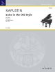 Suite In The Old Style Op.28: Piano (Schott)