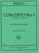 Concerto No.1 G Minor Op.26 Violin & Piano (International)