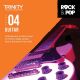Trinity Rock & Pop 2018 Guitar Grade 4 CD Only