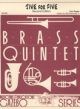 Jive For Five: Brass Quintet: Nagel Arr Holcombe Score & Parts