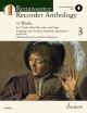 Renaissance Recorder Anthology Vol.3 31 Works For Treble Recorder & Piano Book & Audio