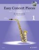 Easy Concert Pieces 1: Alto Sax & Piano: Book & Cd