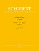 Sonata G Major Op. 78 D 894: Piano Solo (Barenreiter)