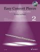 Easy Concert Pieces 2 Flute & Piano Book & CD (Schott)