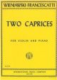 Two Etudes-Caprices: Violin & Piano