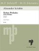 Seven Preludes: Op.17: Piano (Belaieff)