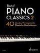 Best Of Piano Classics: Vol. 2: 40 Classical Arrangements: Solo Piano
