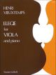 Elegie: Op.30: Viola & Piano (Stainer & Bell)