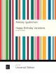 Happy Birthday Variations For Violin And Piano (Igudesman)