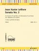 Sonata No.2 G Minor: Clarinet & Piano (Schott)