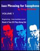 Jazz Phrasing For Saxophone Volume 1: Book With 2CD