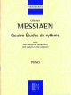 Quatre Études De Rythme Piano (Durand)