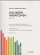 Goldberg-Variationen String Trio Set Of Parts