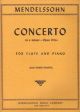 Concerto E Minor Op.64: Flute & Piano (International)