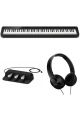 Casio PX-S1000 Digital Piano: Black + Free Pedal & Headphones
