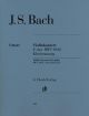 Concerto E Major No.2 BWV 1042: Violin & Piano (Henle
