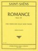 Romance: Op.36: Cello (Or Horn) & Piano (International)