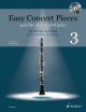 Easy Concert Pieces 3: Clarinet & Piano: Book & CD (Schott)