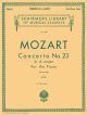 Concerto No.23 A Major: KV488: Two Pianos (Schirmer)